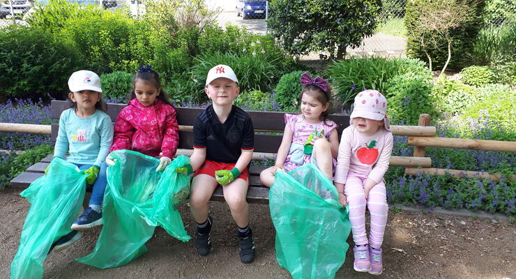 Gruppenfoto Känguru Kindertagesstätte