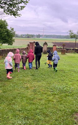 Kinder des Kinderhaus Auf dem Pfarrhof